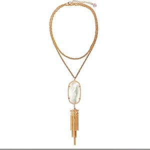 Kendra Scott
Rose Gold Rayne Long Pendant Mother Of Pearl Necklace